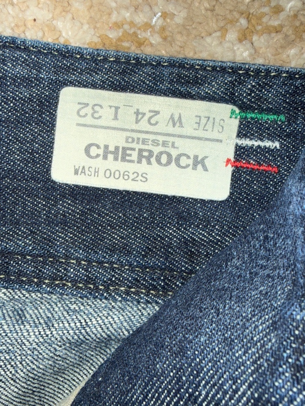 Diesel Dark Blue Women's boot cut Jeans - Picture 9 of 10
